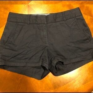 Navy J. Crew Factory Chino Shorts